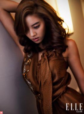 ภาพซอนดัมบิ (Son Dam Bi) ในนิตยสาร Elle