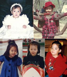 ภาพในวัยเด็กของสมาชิกวง f(x) 