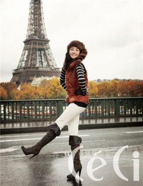 ปาร์คมินยอง (Park Min Young) ถ่ายภาพสำหรับนิตยสาร CECI 