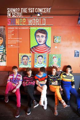โปสเตอร์โปรโมทคอนเสิร์ตแรกของวง SHINee 