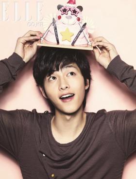 ซงจุงกิ (Song Joong Ki) ถ่ายภาพสำหรับนิตยสาร Elle 