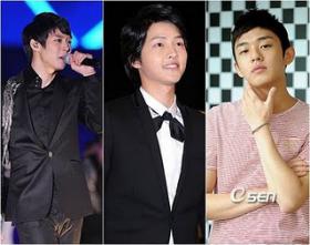 ซงจุงกิ (Song Joong Ki) และยูอาอิน (Yoo Ah In) ไปร่วมชมคอนเสิร์ตของ JYJ
