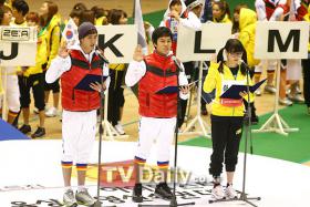 การอัดเทปรายการ Idol Star Athletics and Swimming Championships ประสบปัญหาหิมะตกหนัก