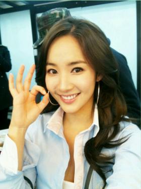 ปาร์คมินยอง (Park Min Young) แสดงสีหน้าสดใส!