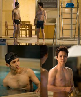 ชางมิน (Chang Min) และจูซางวุค (Joo Sang Wook) โชว์หุ่นฟิตในละคร Paradise Ranch!