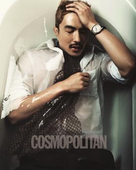 Daniel Henney ถ่ายแบบในนิตยสาร Cosmopolitan