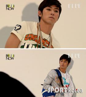 ยูนโฮ (Yunho) ถ่ายแบบให้กับแบรนด์ EVISU