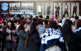 วง Super Junior ได้รับความนิยมอย่างมากที่ญี่ปุ่นสำหรับ Super Show 3