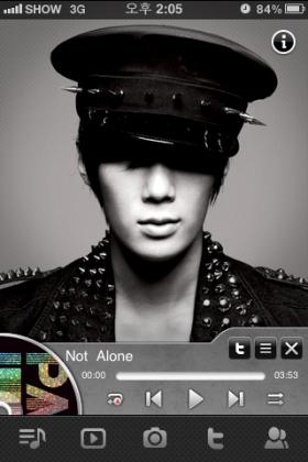 ปาร์คจองมิน (Park Jung Min) เพิ่งเปิดตัว App ของทาง iTunes 