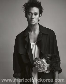 คิมซูฮยอน (Kim Soo Hyun) ถ่ายภาพในนิตยสาร Marie Claire