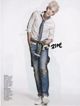 ภาพจุนโฮ (Junho) ถ่ายแบบให้กับ Arena Homme!