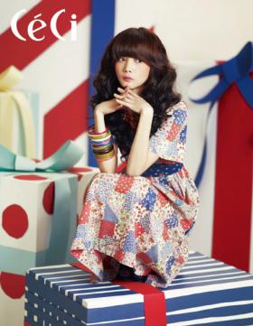 ยูนซึงอา (Yoon Seung Ah) ถ่ายแบบให้กับนิตยสาร Ceci!