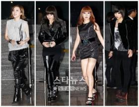 วง 2NE1 เดินทางกลับเกาหลี!