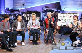 วง Big Bang บันทึกรายการเพลงไลฟ์ M SoundPlex!