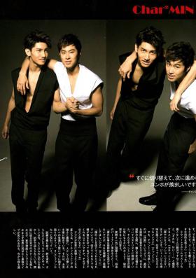 วงดงบังชินกิ (TVXQ) ถ่ายภาพสำหรับนิตยสาร Vogue ญี่ปุ่น!