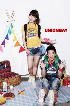 IU และโซอินกุ๊ก (Seo In Kook) ถ่ายแบบให้กับแบรนด์ UNIONBAY!
