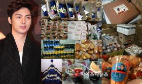 แฟนๆ คิมจุน (Kim Joon) ส่งอาหารเป็นกำลังใจให้กับทีมงานละคร Crime Squade!