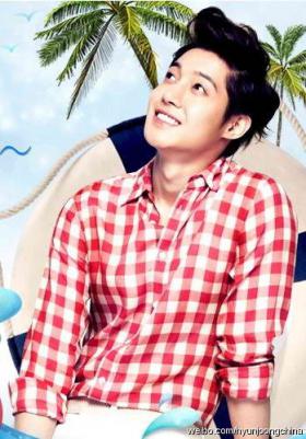 ภาพคิมฮยอนจุง (Kim Hyun Joong) สำหรับงานโฆษณา Lotte ล่าสุด