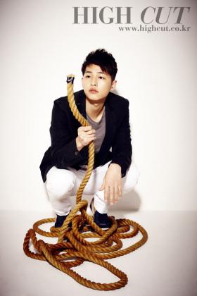 ภาพซงจุงกิ (Song Joong Ki) ในนิตยสาร High Cut!