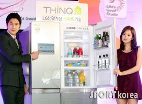 คิมแตฮี (Kim Tae Hee) และจองวูซอง (Jung Woo Sung) โปรโมท Dios ของ LG 