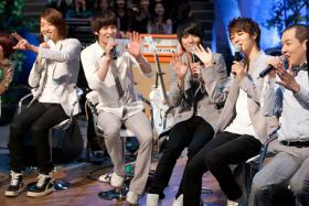การแสดงของวง C.N.Blue ในรายการ M SOUNDPLEX!