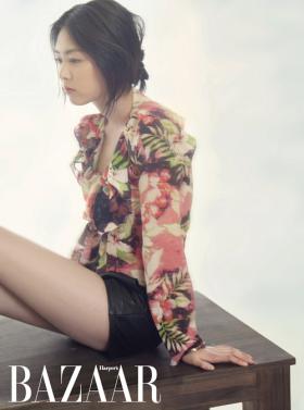 ลียอนฮี (Lee Yeon Hee) ถ่ายภาพใน Harper’s Bazaar!