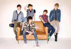 ภาพของวง SHINee ในนิตยสาร Elle!