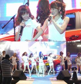 การแสดงของวง SNSD ที่มหาวิทยาลัย Hanyang!