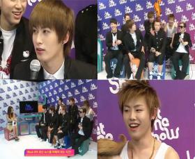 วง Block B เป็นแขกรับเชิญในช่วงสัมภาษณ์ของ Let Me Show 