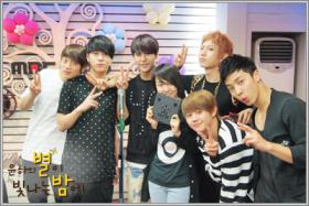 วง B2ST ไปร่วมรายการวิทยุ Starry Night