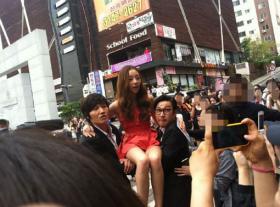 คูฮาร่า (Goo Hara) ไปถ่ายทำรายการ Running Man!