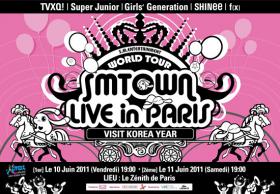 MBC จะออกอากาศคอนเสิร์ต SM TOWN Live in Paris 