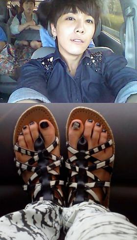 ลีฮงกิ (Lee Hong Ki) ทวีทด้วยภาพที่มีเอกลักษณ์