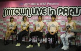 SM จัดงานแถลงข่าวสำหรับคอนเสิร์ต SM Town Live in Paris