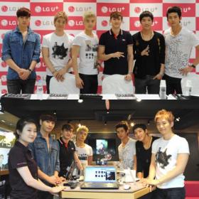 วง 2PM ร่วมกิจกรรมแจกลายเซ็นแฟนๆ ของ LG