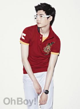 ลีจงซอค (Lee Jong Suk) ถ่ายแบบให้กับนิตยสาร Oh Boy!