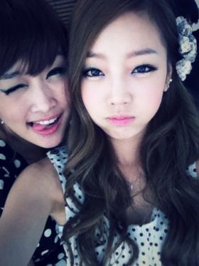 คูฮาร่า (Goo Hara) อัพเดทภาพของเธอพร้อมสมาชิก!