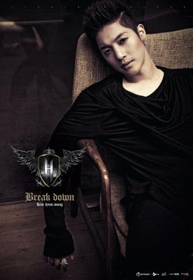อัลบั้มลิมิเต็ด Break Down ของคิมฮยอนจุง (Kim Hyun Joong) จำหน่ายหมดภายใน 1 ชั่ว