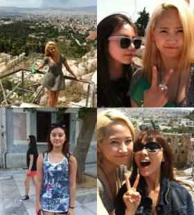 วง Wonder Girls เพลิดเพลินกับช่วงเวลาดีๆ ที่กรีก!