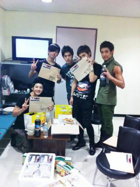 วง MBLAQ ฝากข้อความขอบคุณแฟนๆ ของพวกเขาและขอบคุณแฟนคลับ Hottest!