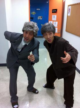 ภาพโจควอน (Jo Kwon) และยูนดูจุน (Yoon Doo Joon) จากละคร All My Love!