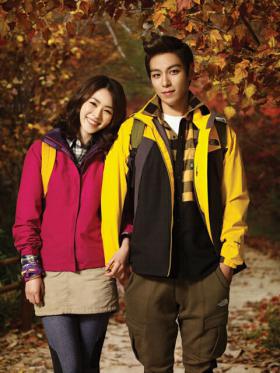 ท็อป (T.O.P) เป็นพรีเซ็นเตอร์สำหรับแบรนด์ North Face