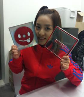 ซานดารา ปาร์ค (Sandara Park) ขอบคุณแฟนๆ ที่ให้การสนับสนุน