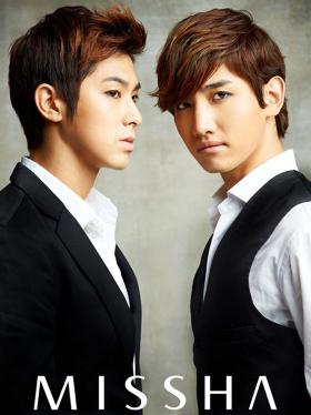 วงดงบังชินกิ (TVXQ) เป็นพรีเซ็นเตอร์แบรนด์ Missha