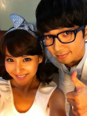 โจโยจอง (Jo Yeo Jung) ถ่ายภาพกับ G.O 