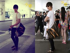 แฟนๆ รอต้อนรับลีมินโฮ (Lee Min Ho) ที่ลอสแอนเจอลิส