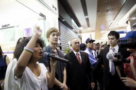 คิมฮยอนจุง (Kim Hyun Joong) ร่วมกิจกรรมของ The Face Shop ที่เวียดนาม