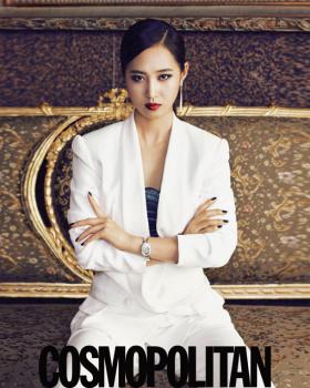 ยูริ (Yuri) ถ่ายภาพในนิตยสาร Cosmopolitan