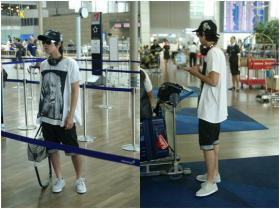 แฟชั่นแอร์พอร์ตของลีฮงกิ (Lee Hong Ki) 