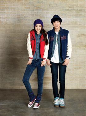 โซฮโยริม (Seo Hyo Rim) และจองยองฮวา (Jung Yong Hwa) ถ่ายภาพแบรนด์ Bang Bang